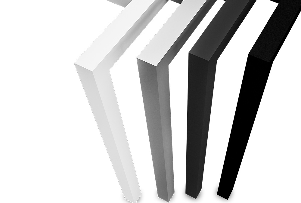 Pulverbeschichtetes Metallgestell
