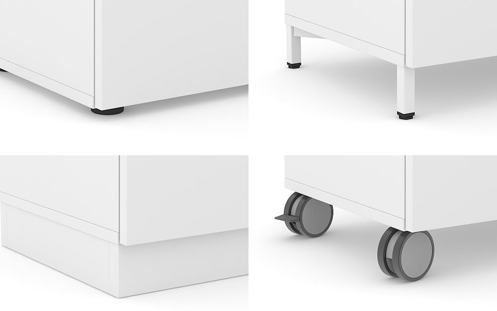 Büroschrank UNI Sockel